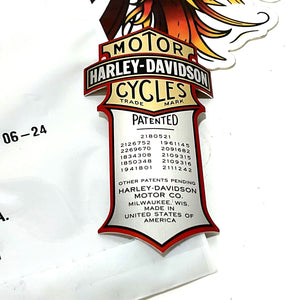 New Genuine Harley Davidson Springer Fork Shock Nameplate FXSTS FLSTS 66030-88