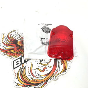 NEW Genuine Harley 1997 - 2017 Softail Tombstone Taillight Lens 68238-97