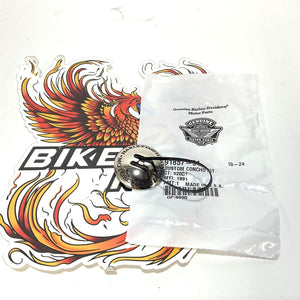 New Genuine Harley Chrome Custom HDMC Concho Kit 91857-91