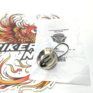 New Genuine Harley Chrome Custom HDMC Concho Kit 91857-91