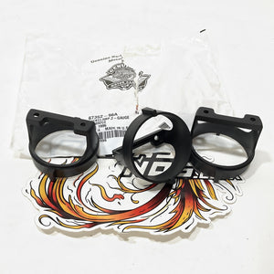 New Genuine Harley 1996-2013 Touring 3pc 2" Gauge Clamps 67352-96