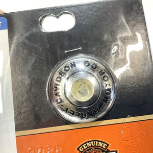 NEW Genuine Harley Motor Co Front Chrome pre 1999 1-3/8" Caliper insert 44095-96