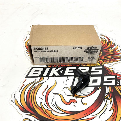NOS Genuine Harley 2020 Touring Black Right Angle Valve Stem 42300112