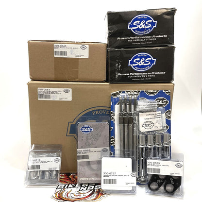 S&S Cycle 128" Power Package for 114"/117" Oil Cooled Harley M8 310-1103B