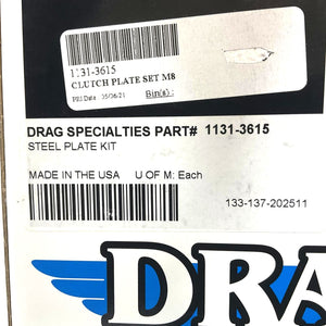 Drag Specialties Harley 2013-2022 Touring Softail Clutch Plate Set 1131-3615