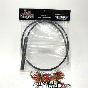 LA Choppers 74 11/16" Black 2021-2024 Harley Touring Clutch Cable LA-8058C16B