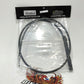 LA Choppers 74 11/16" Black 2021-2024 Harley Touring Clutch Cable LA-8058C16B