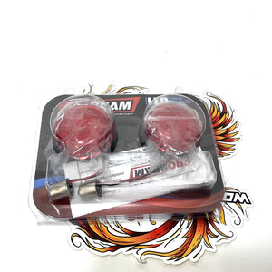Custom Dynamics 2006 Up Harley ProBEAM Bullet Signal Insert 1156 Red PB-R-1156