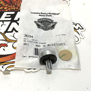 NEW Genuine Harley Chrome Seat Retention Nut Bolt 1/4-20 14628-96 3694