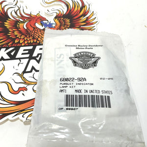 NOS Genuine Harley FXRP Pursuit Indicator Lamp 68022-92
