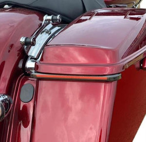 Custom Dynamics Harley Touring Saddlebag LED BAGZ Lights CD-LPSEQ-BCM4-R
