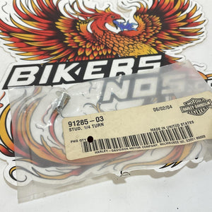 NOS Genuine Harley 1/4 Turn Frame Rail Fairing Stud 91285-03