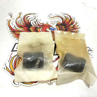 NOS Genuine Harley Pan Head Shovelhead 2pc Rubber Shock Bushings 85210-42
