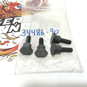 NOS 4pc Genuine Harley Shifter Detent Arm Screws Sportster XL 1200 883 34486-90