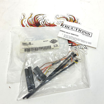 NOS Genuine Harley 1996-2013 Touring Horn Siren Switch Assembly 70361-96