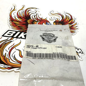 NOS Genuine Harley Street Stalker License Plate Light Lens 68374-98