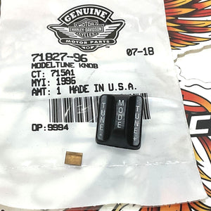 NOS Genuine Harley Side Car Audio Mode Tune Switch Knob 71827-96