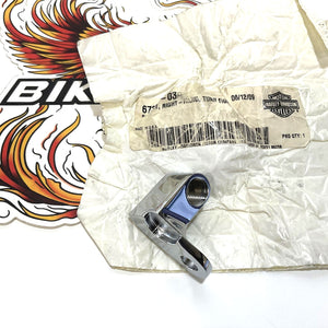NOS Genuine Harley CVO Right Chrome Turn Signal Mount Bracket 67316-03