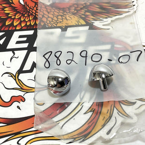 NOS Genuine Harley 2pc Softail Saddlebag Studs 88290-07