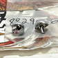 NOS Genuine Harley 2pc Softail Saddlebag Studs 88290-07