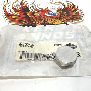NOS Genuine Harley Shovelhead Transmission Fill Cap 37072-79
