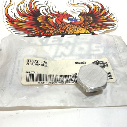 NOS Genuine Harley Shovelhead Transmission Fill Cap 37072-79