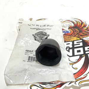 NOS Genuine Harley 2000-2007 Dyna Softail HDI Rear Axle Nut Cover 40964-00