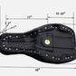HTTMT Paul Yaffe Stretchered Tank Touring Seat US-TGHD-SEAT001-BK2