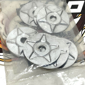 NOS Genuine Harley 10pc Chrome Star Decorative Washer Set 93009-77