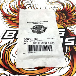 NOS Genuine Harley 1993-2017 Dyna Jiffy Stand Catch 50053-90