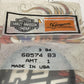 NOS Genuine Harley 1983-1991 Dyna FX FXE FXR Neutral Indicator Light 68574-83
