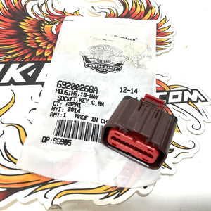 NOS Genuine Harley 2014-2017 Big Twin 18 Way Socket Housing 69200268A