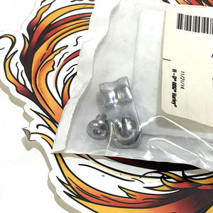 Genuine Harley Chrome Billet Brake Line Clip 2000-2021 Sportster Dyna 91369-03