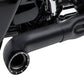 Cobra 2017-2023 Harley Touring Turn Out 2-1 Exhaust System Black 6271B-1