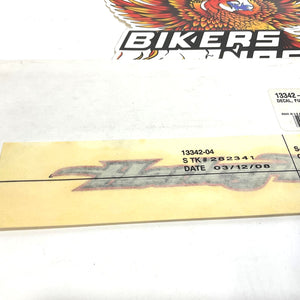 NOS Genuine Harley 2004-2007 Sportster Tank Decal 13342-04