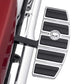 NEW Genuine Harley Willie G Skull Chrome Passenger Footboard Insert Kit 50501142