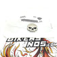 NEW Genuine Harley Willie G Antique Nickel Skull Fairing Medallion 1.5" 14100228