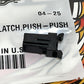 NEW Genuine Harley Media Door / Air Duct / Charge Port Push Latch 76000127