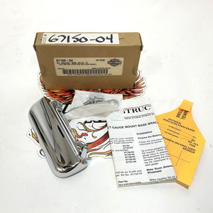 NOS Genuine Harley 1996-2007 FLHR/C Gauge Mount Base Bracket 67150-04