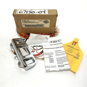 NOS Genuine Harley 1996-2007 FLHR/C Gauge Mount Base Bracket 67150-04