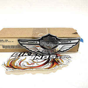 NOS Genuine Harley Sportster 100th Anniversary Right Tank Badge 62245-03