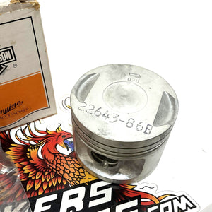 NOS Genuine Harley 1986-2003 Sportster 883XL .020 OS Piston And Rings 22254-86A