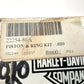 NOS Genuine Harley 1986-2003 Sportster 883XL .020 OS Piston And Rings 22254-86A