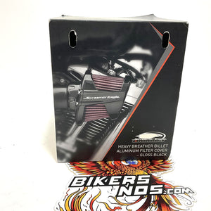 NEW Genuine Harley M8 Screamin Eagle Heavy Breather Black Filter Cover 61300688