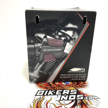 NEW Genuine Harley M8 Screamin Eagle Heavy Breather Black Filter Cover 61300688