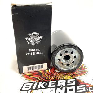 NOS Genuine Harley Black Long Harley Oil Filter 63812-90