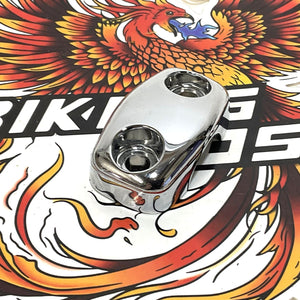 Genuine Harley Softail 2000-2007 Deuce Chrome Handlebar Clamp Top Cap 56133-00