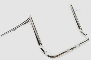 Factory 47 Assault 14" Chrome APE Harley Batwing 1" clamp with TBW HB1025014C