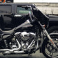 Factory 47 Assault 14" Chrome APE Harley Batwing 1" clamp with TBW HB1025014C