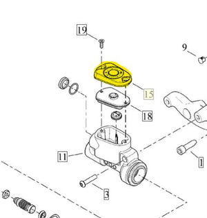 NOS Genuine Harley 2014-2022 Sportster Brake Master Cylinder Cover 41700095
